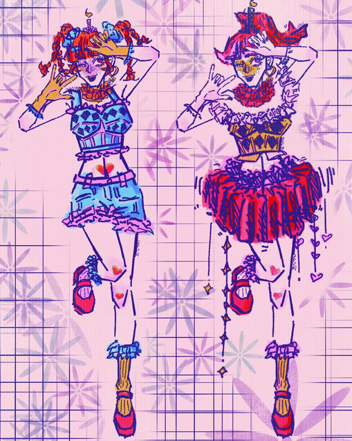 Clownette - Character Design