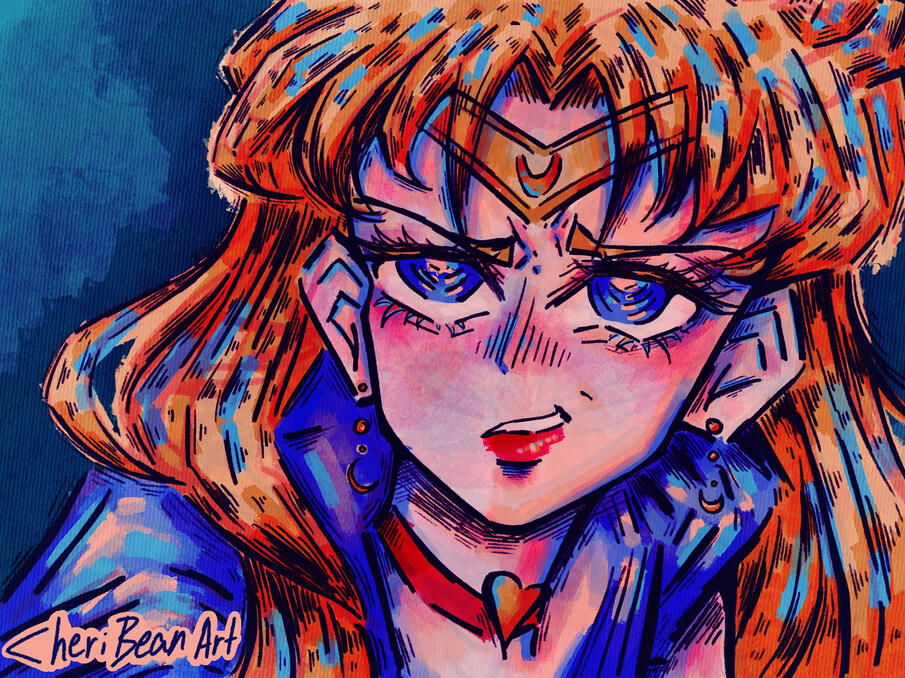 Sailor Moon - @TheLovelyLuckyCat
