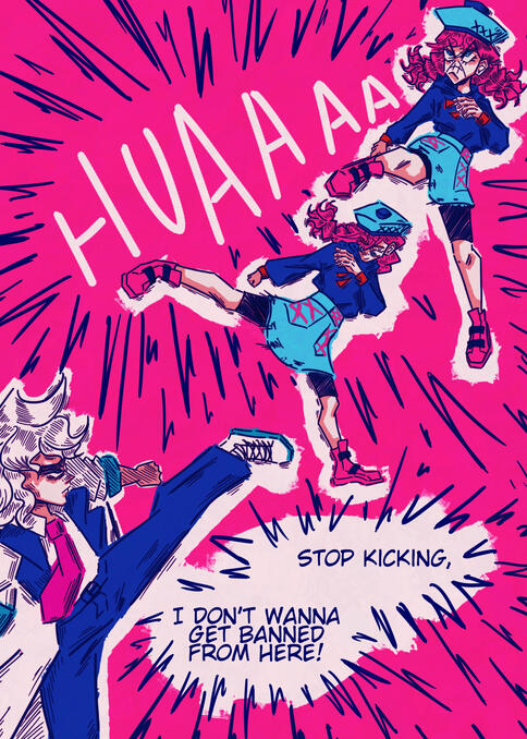 Do Not Disturb Randall Manga - Original